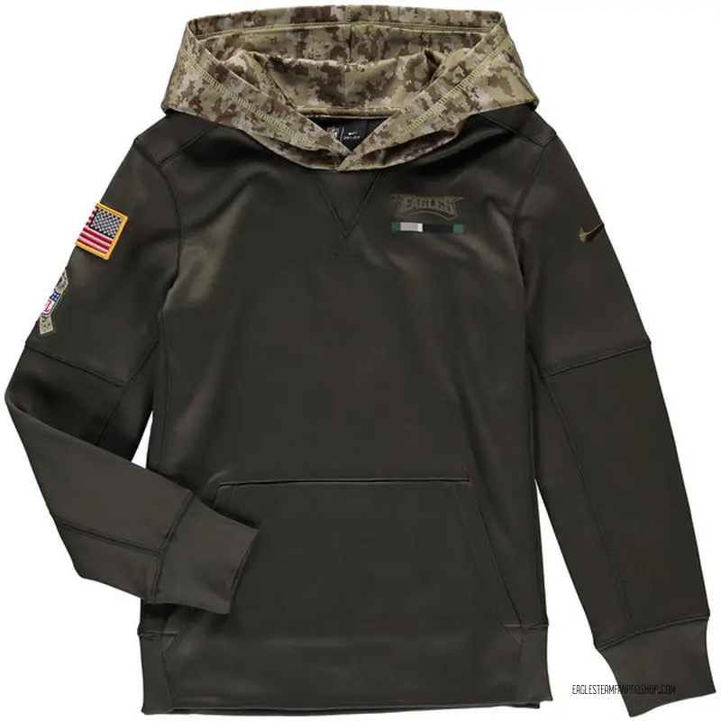 nike salute to service eagles hoodie